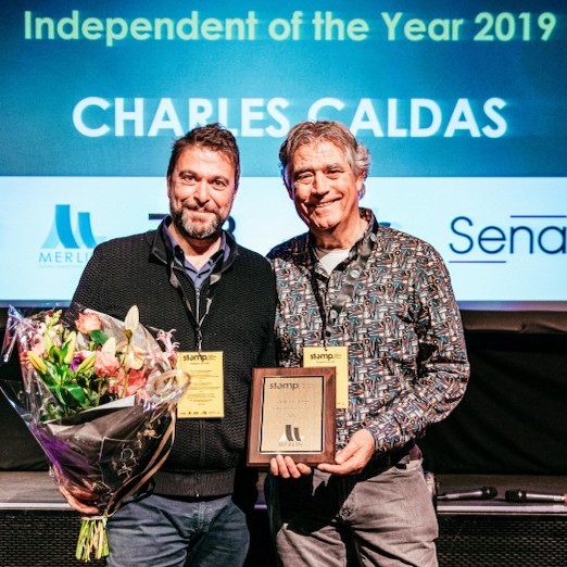 Charles Caldas Independent of the Year STOMP